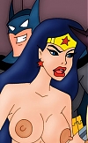 Catwoman and Wonderwoman was fucked by Batman