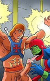 He-man gets his precious muscled ass fucked hard