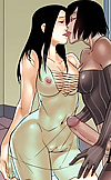 Putting condoms on Amanda, Nicole and Priya's make