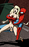 Spiderman’s fucking Gwen in positions only a spi