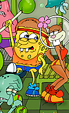 Sponge Bob and friends fuck a squirrel chick