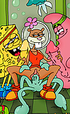 Sponge Bob and his friends decide to gangbang Sand