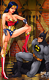 Wonder Woman has bondage sex with Batman!